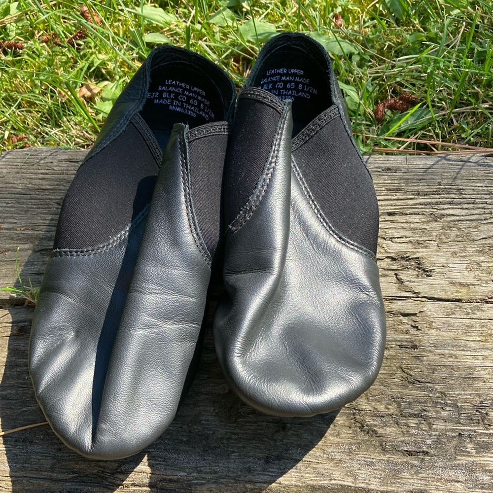 Black Capezio Jazz Shoes - Large